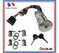 Kit Completo neiman Serratura Cilindro Chiavi Partner Berlingo 1996 Per 2008 -