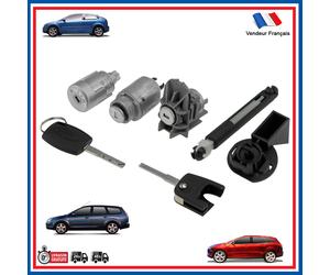 Kit Completo neiman Serratura Cofano E Porta Anteriore Sinistro per Focus 2