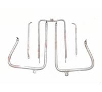 Kit Completo Parafanghi Anteriore E Posteriore Norton Dominator Modello 7 1950's