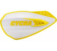Kit completo Paramani Cyclone Cycra Universale Manubri 22mm Bianco Giallo 1cyc-0