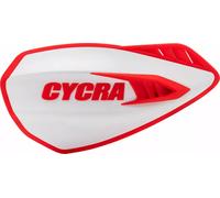 Kit completo Paramani Cyclone Cycra Universale Manubri 22mm Rosso Bianco 1cyc-00