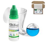 Kit completo per acquario di CO2 test CO2 con soluzione indicatore da 15 ml kit