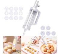 Kit completo per biscottiera per panettieri creativi con ugelli e dischi