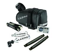 Lezyne Medium Caddy Co2 Kit Tool Saddle Bag Nero Black