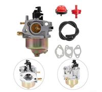 Kit completo per carburatore compatibile con tosaerba a spinta PowerSmart DB2194SR 170cc con linea carburante e guarnizioni