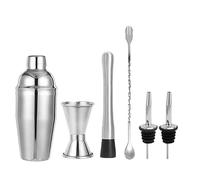 Kit completo per cocktail, set shaker da cocktail 750 ml, shaker professionale, accessori bar e strumenti di mixologia, set ideale per barman e amanti dei cocktail a casa, acciaio inossidabile