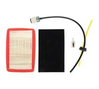 Kit completo per filtro soffiante rosso per EB7000 EB8000 EBZ8500 EBZ8500RH EBZ7500RH EBZ7001RH EBZ7150RH include filtro aria prefiltro e linea carburante compatibile OEM