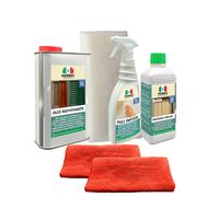 Kit completo per infissi in alluminio e metallo: pulisce, ravviva e protegge