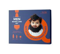 Kit completo per la cura della barba Lavaggio della barba/shampoo Balsami per barba Kit olio da barba Uomo Set per la cura della barba Kit per la cura della barba Regali Kit essenziale per la barba