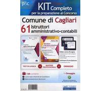 Kit completo per la preparazione al concorso Comune di Cagliari. 61 istruttori amministrativo-contabili. Con software di simluazione. Con Video