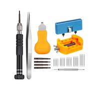 Kit Completo per La Sostituzione Della Batteria 'Orologio con Cacciavite Multiuso e Apricasse