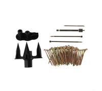 Kit completo per pavimenti cigolanti, elimina il rumore sulle superfici in legno con 250 viti (B)