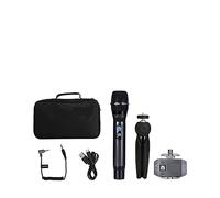 Kit completo per podcast, CVM-WS50H Microfono palmare Microfono wireless UHF Microfono a condensatore a 6 canali con treppiede(WS50 H)