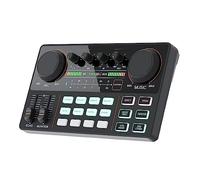 Kit completo per podcast, Microfono a condensatore Interfaccia professionale for studio di registrazione, scheda Podcasting Microfone(AM200 Mixer)