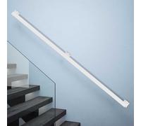 Kit completo per ringhiera per scale multicolore, sistema di corrimano da parete, varie misure (bianco 0,6 m), ideale per la sicurezza e lo stile nella decorazione della casa