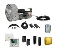 Kit completo per serranda avvolgibile garage INDEM ROLL 140kg asse 48/60 200/220