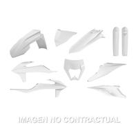 Polisport Enduro Full Ktm Exc/exc-f/xc-w/xcf-w 20 91016 Plastics Kit Bianco