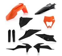 Kit Plastiche Acerbis KTM EXC/EXC-F 2020-2023 Nero/Arancione