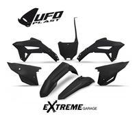 Kit Completo Plastiche UFO Nere+ Honda CRF 250 R 2022 2023 450 2021 2022 2023