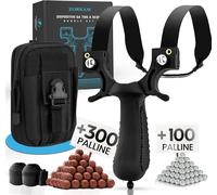 Kit Completo Professionale Da Tiro a Segno- 3 Fasce Di Elastico Rinforzato Profe