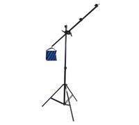 Kit Completo Professionale Stativo Giraffa Boom Telescopica + Ammortizzatori DynaSun FS502 Lightboom