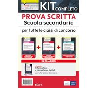 Kit completo prova scritta scuola secondaria. Teoria e test per la prova s...