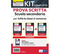 Kit completo prova scritta scuola secondaria. Teoria e test per l