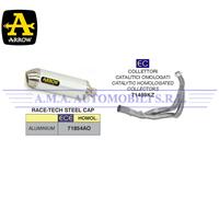 Kit completo Race-Tech Alluminio+collettori catal. omo. Kawasaki Versys 650 2021