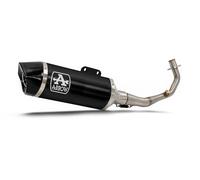 KIT COMPLETO RACING TERMINALE URBAN ALLUMINIO DARK-CARBY ARROW PER PIAGGIO PER V