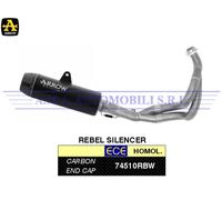 Kit completo Rebel fondello in carbonio Kawasaki Z 650 RS 2021 2022 2023