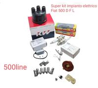 Kit completo Revisione Impianto Elettrico Spinterogeno Fiat 500 D FL Epoca