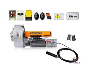KIT completo Saracinesca Automatismo per Serranda 180 Kg Motore con freno 220V