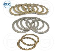 KIT COMPLETO SERIE DISCHI FRIZIONE ORIGINALI FCC PER YAMAHA T MAX TMAX 530 2012