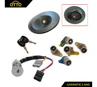 Kit Completo Serratura Cilindro neiman E Tappo Serbatoio per Renault Kangoo