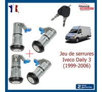 Kit Completo Serrature Nottolini Porta Per Daily III Di 1999 Per 2006