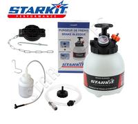 Kit Completo Spurgo Dei Freni 3 Litri+ 2 Adattatori + Bottiglia Riciclaggio