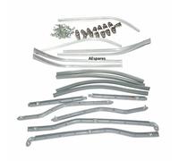 Kit Completo Strisce Per Pedana Floor Runner Grigio Per Lambretta GP DL