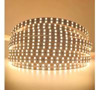 KIT COMPLETO STRISCIA LED 24V CRI98 SU MISURA + PROFILO ALLUMINIO + ALIMENTATORE [EEK: A+++]