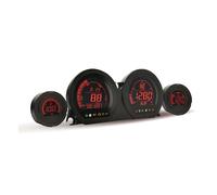 Kit completo strumentazione koso hd-03 kit di 4 indicatori bicolore per 14-20 fl