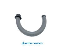 KIT COMPLETO TUBO PASSACAVI DA Ø70MM PROTEZIONE CAVI BARCA GOMMONE GRIGIO 1MT