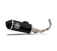 53549ANN - Scarico Completo Arrow Urban Alluminio Dark Aprilia SR 125 / 200 GT
