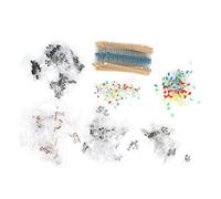 Kit componenti elettronici fai-da-te - 1565PCS Condensatori assortiti Diodi Transistor e resistori 1/4W for tutte le tue esigenze elettroniche Componente
