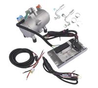Kit Compressore AC Elettrico Del Condizionatore D'aria For Autobus Furgoni | Compressore AC in alluminio con stabile frizione a scanalatura singola