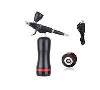 Kit compressore aerografo cordless alto PSI Dual Action Spray for Art Model Body Paint Artist Makeup Nail Tattoos Tools Soffiaggio comodo(Part3)