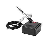 Kit compressore aerografo Pompa Pistola a spruzzo for vernice Compressore aerografo for modello di pittura artistica for torte Spazzola ad aria a spruzzo Per la pittura di graffiti, la nail art, il tr