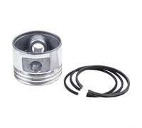 Kit compressore d'aria con 3 anelli per cilindri da 42/47/48/51/65 mm, parti resistenti all'usura in metallo, guarnizioni ad alta temperatura, accessori di prova (48 per pistone 48 anelli)