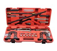 Kit compressore per Molle valvole Testata Motore Auto, pinze per Morsetti valvole Staccabili, Strumento per la rimozione e la Sostituzione del paraolio(Red)