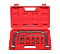 Kit Compressore Valvole Robusto Antiscivolo Serraggio Sicuro | Strumenti Compressore Valvole per Motore Auto Per Meccanici e Tecnici Rifacimento Parte Alta Sostituzione Tenute