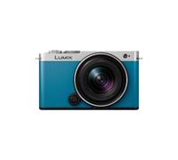 Kit con Corpo Macchina Mirrorless Full-Frame LUMIX S9 e Obiettivo Zoom LUMIX S 18-40 mm, Silver/ Turquoise