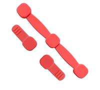Kit con fibbia magnetica in silicone per friggitrice ad aria, fibbie di fissaggio in carta pergamena riutilizzabile, gadget da cucina multiuso per una cottura sicura, impedisce alla carta di bruciare